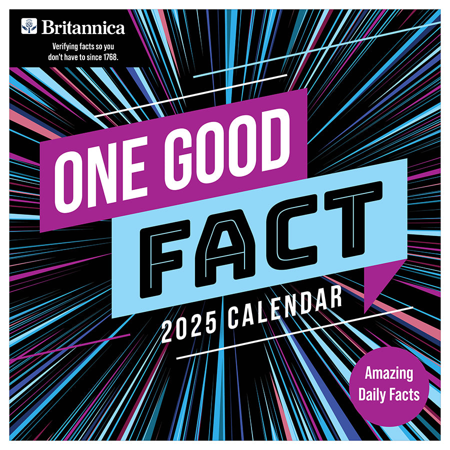 **FINAL SALE** 2025 One Good Fact Wall Calendar