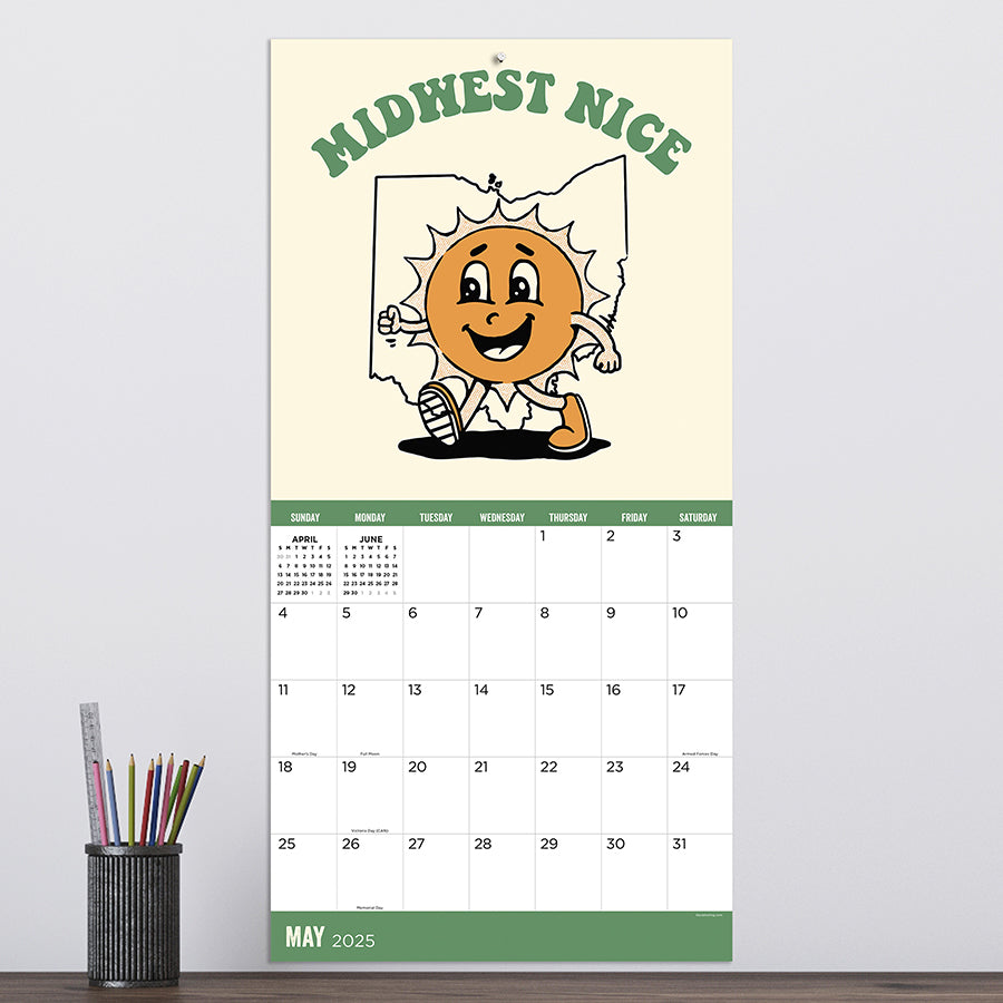 **FINAL SALE** 2025 Home: Ohio Wall Calendar | TF Publishing ...