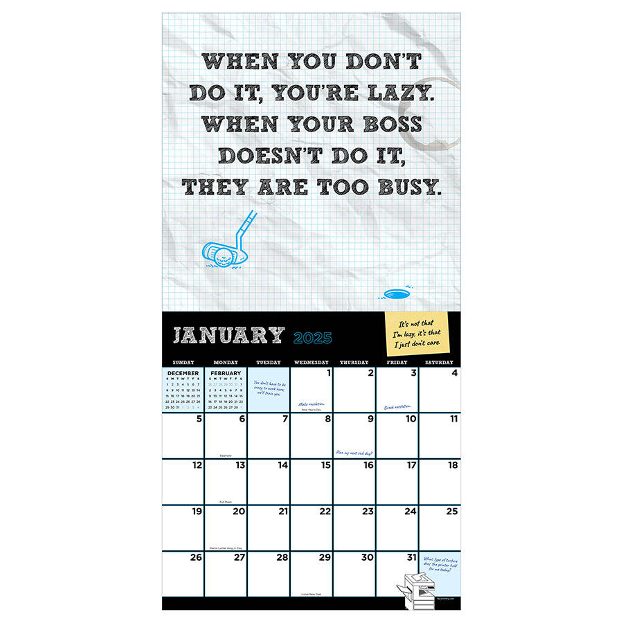 2025 Per My Previous Email Wall Calendar TF Publishing Calendars