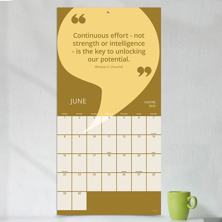 FINAL SALE** 2025 Inspire Wall Calendar | TF Publishing | Calendars + Planners - Journals + Stationery final-sale-2025-inspire-wall-calendar-tf-publishing-calendars-planners-journals-stationery