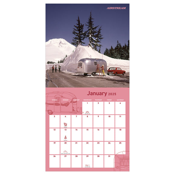 **FINAL SALE** 2025 Airstream: Heritage Wall Calendar | TF Publishing ...