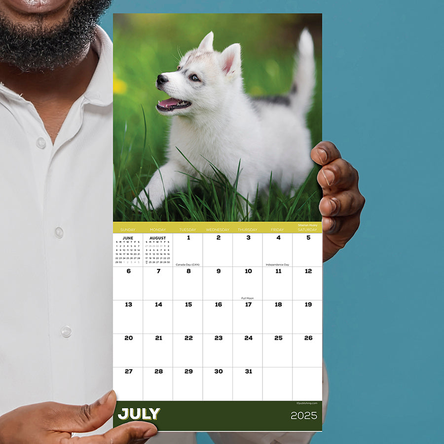 **FINAL SALE** 2025 Puppies Mini Calendar