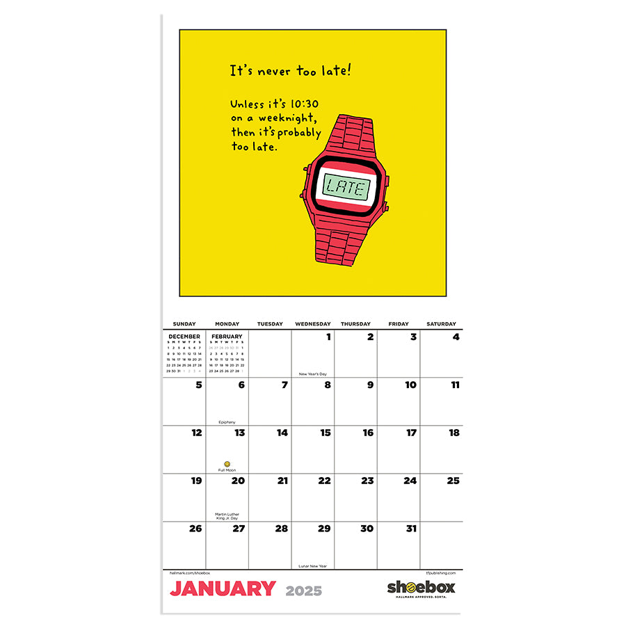 2025 Shoebox Mini Calendar TF Publishing Calendars + Planners
