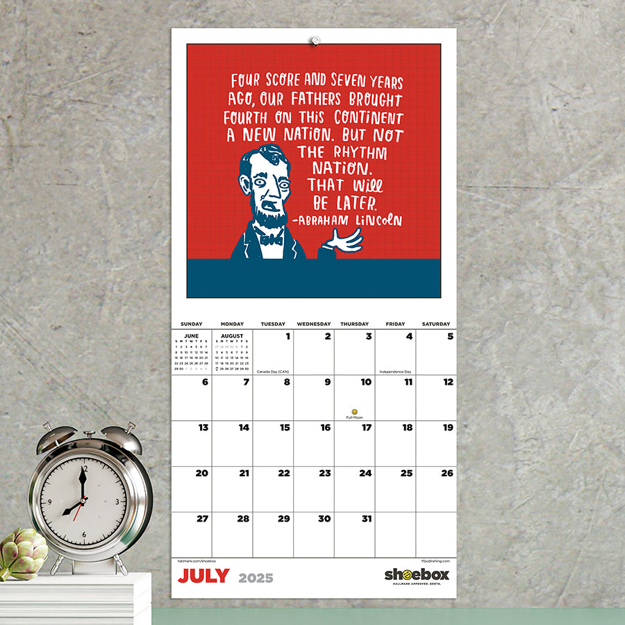 2025 Shoebox Mini Calendar  TF Publishing  Calendars + Planners