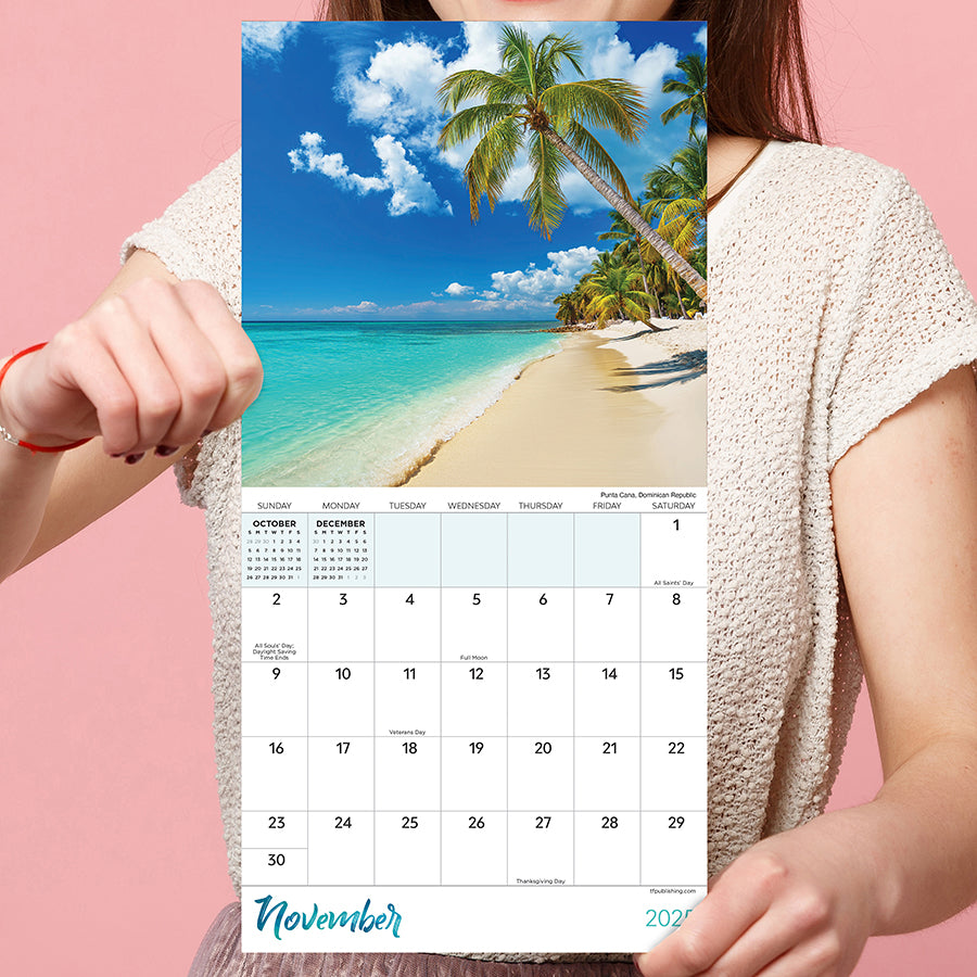2025 Tropical Beaches Calendar How To Find Out Where Picture Was Taken Fo