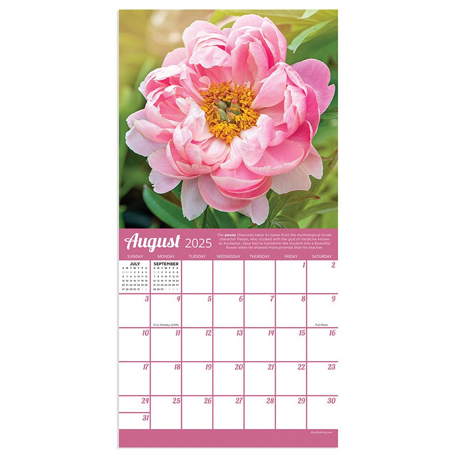 **FINAL SALE** 2025 Flowers Mini Calendar - 0