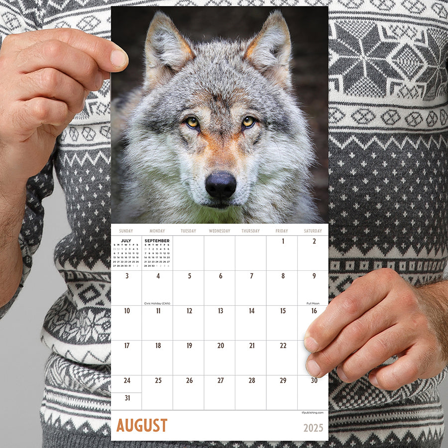 **FINAL SALE** 2025 Wolves Mini Calendar