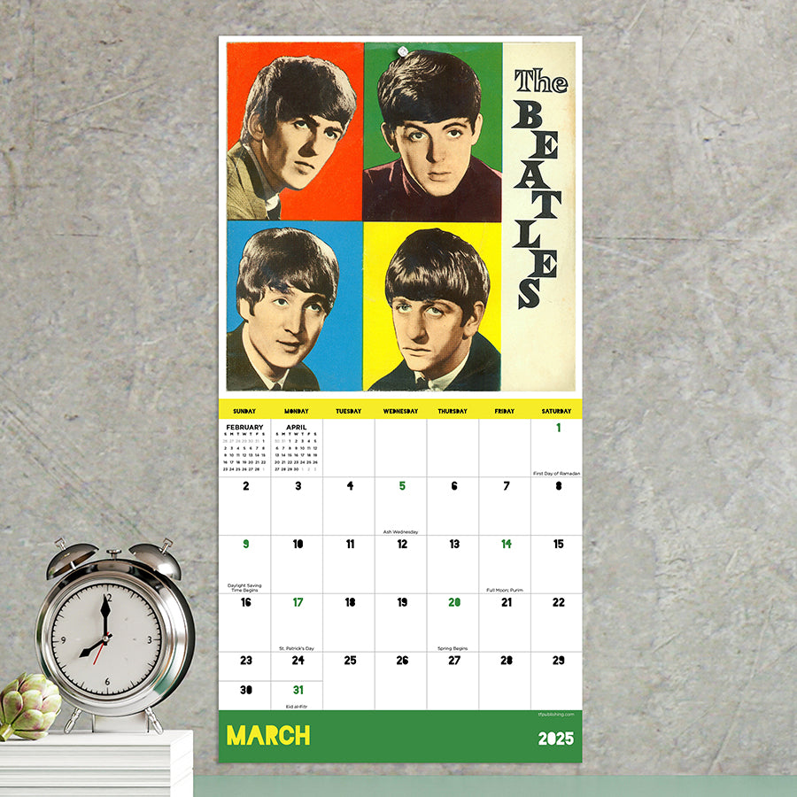 **FINAL SALE** 2025 The Beatles Mini Calendar