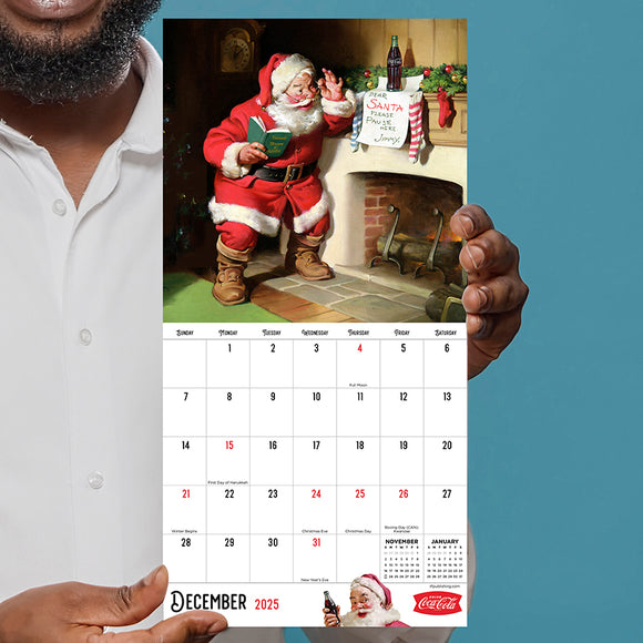 **FINAL SALE** 2025 CocaCola Mini Calendar TF Publishing Calendars + Planners Journals