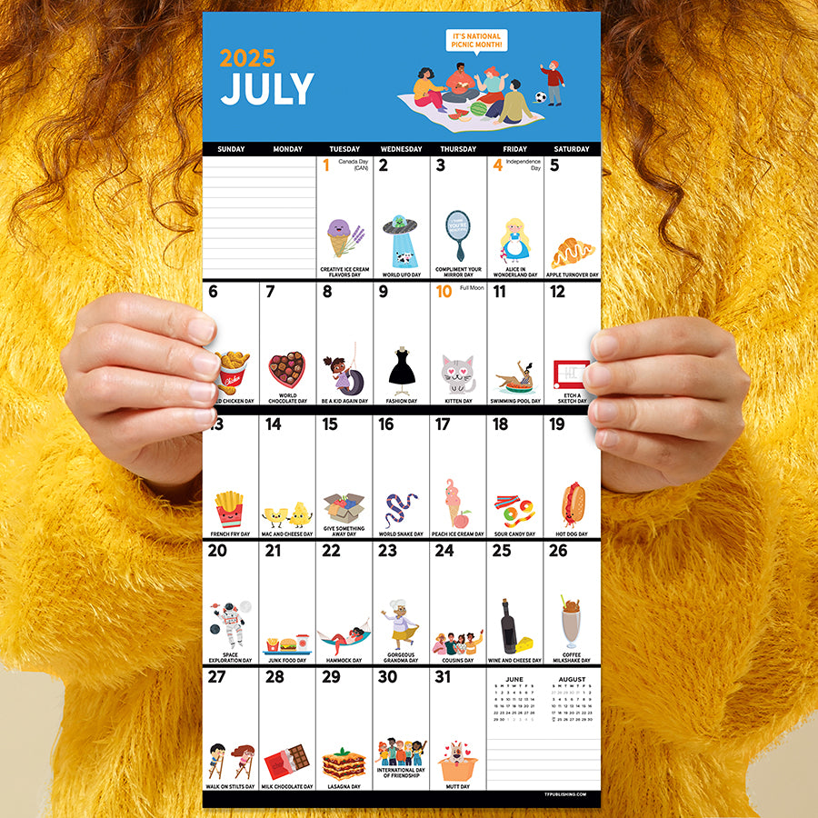 **FINAL SALE** 2025 Every Day's A Holiday Mini Calendar
