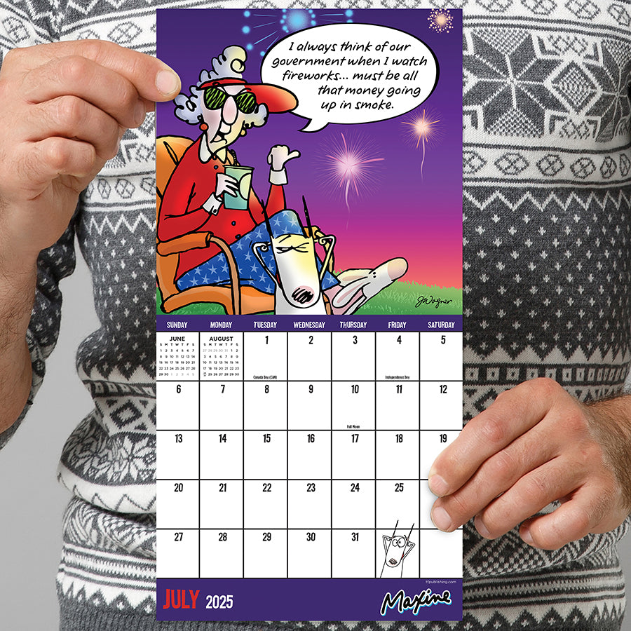 2025 Maxine Mini Calendar TF Publishing Calendars + Planners