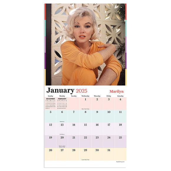 2025 Marilyn Monroe Mini Calendar TF Publishing Calendars 2025-marilyn-monroe-mini-calendar-tf-publishing-calendars