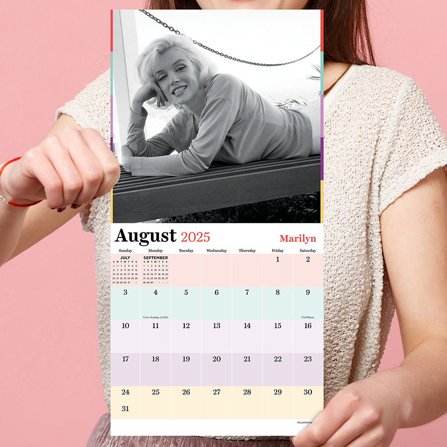 2025 Marilyn Monroe Mini Calendar TF Publishing Calendars