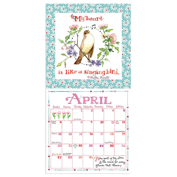 2025 Susan Branch Mini Calendar TF Publishing Calendars + Planners Susan Branch 2025 Wall Calendar
