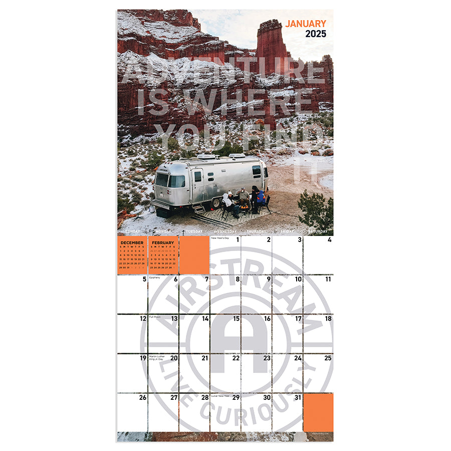 **FINAL SALE** 2025 Airstream Mini Calendar | TF Publishing | Calendars ...