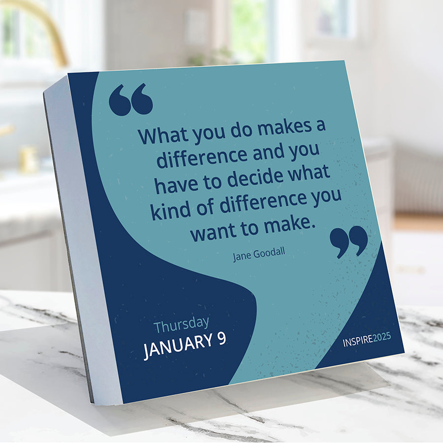 **FINAL SALE** 2025 Inspire Daily Desktop Calendar