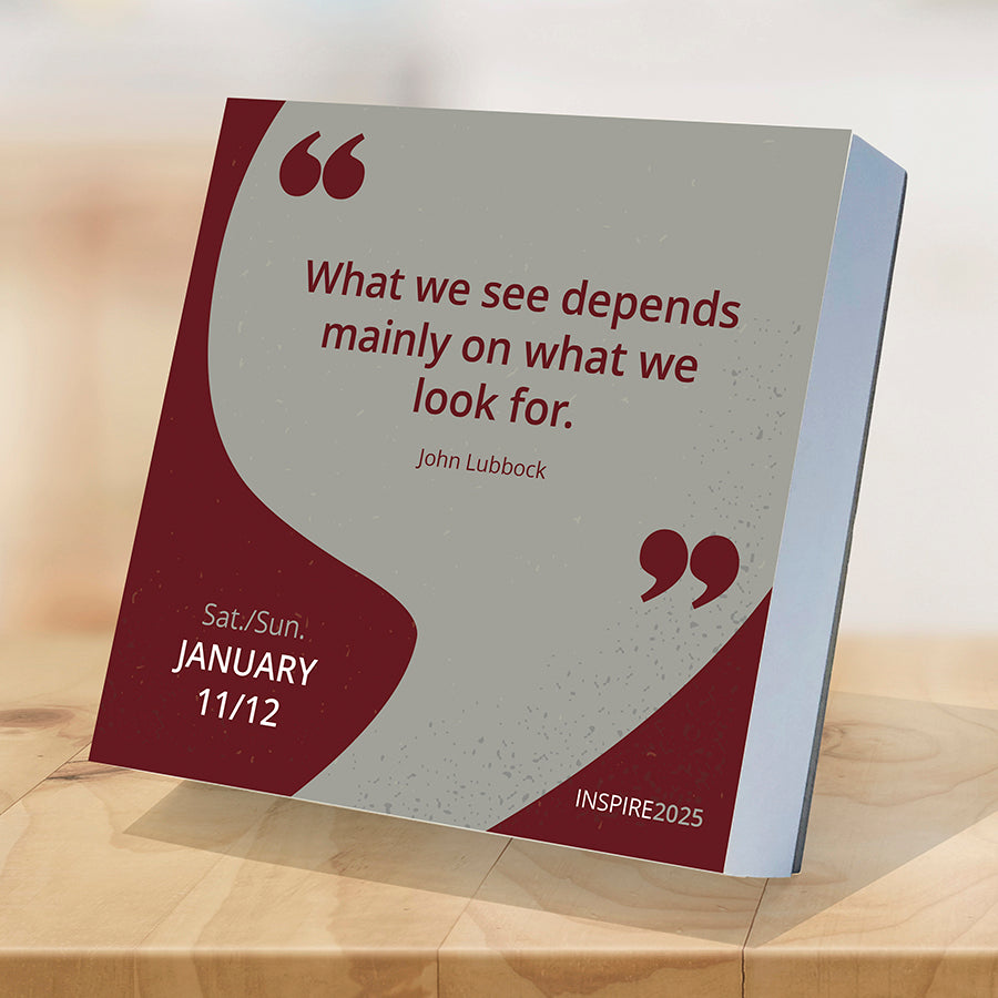 **FINAL SALE** 2025 Inspire Daily Desktop Calendar