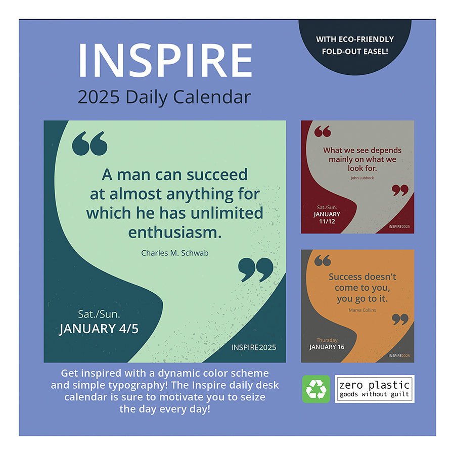 **FINAL SALE** 2025 Inspire Daily Desktop Calendar