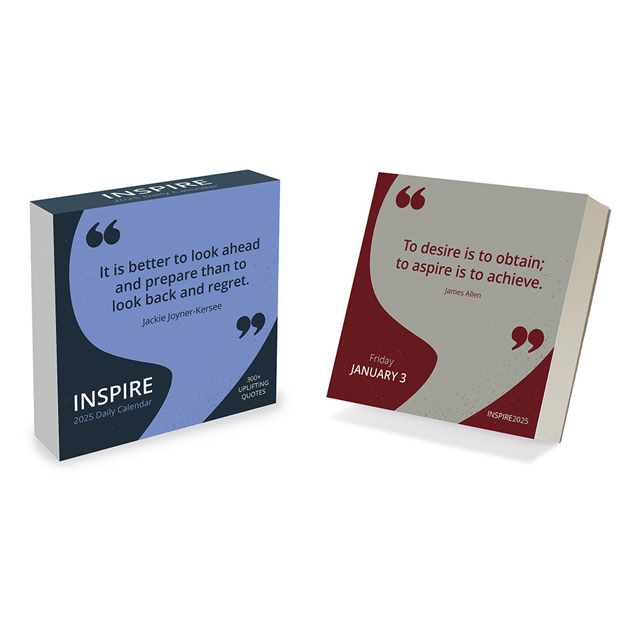 **FINAL SALE** 2025 Inspire Daily Desktop Calendar
