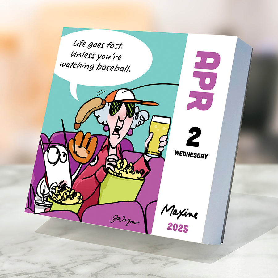 **FINAL SALE** 2025 Maxine Daily Desktop Calendar