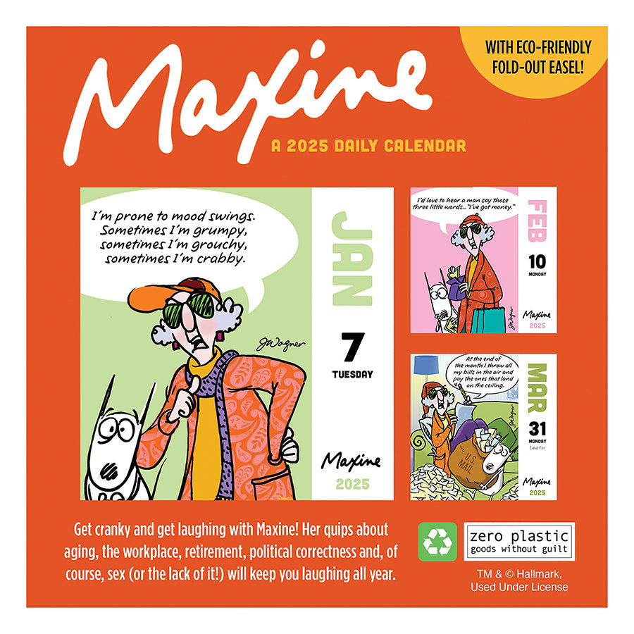 Maxine Daily Calendar 2025