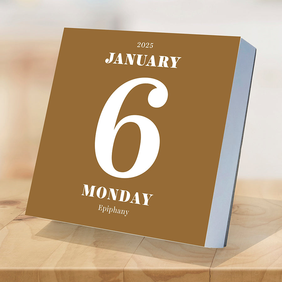 2025 Big Print Daily Desktop Calendar TF Publishing Calendars