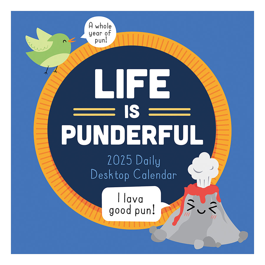 2025 Puns of Fun Daily Desktop Calendar TF Publishing Calendars + Planners Journals