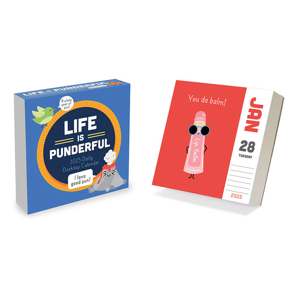 2025 Puns of Fun Daily Desktop Calendar TF Publishing Calendars