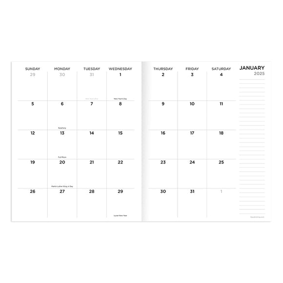 2025 Color Stacks Medium Monthly Planner TF Publishing Calendars