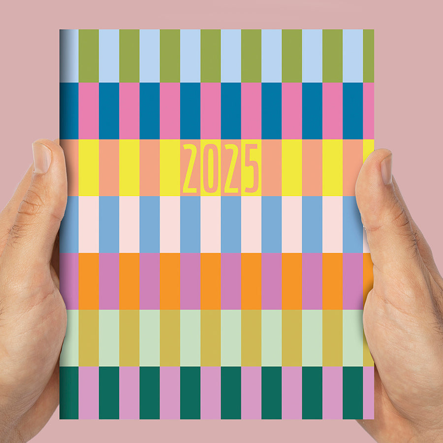 2025 Color Stacks Medium Monthly Planner TF Publishing Calendars