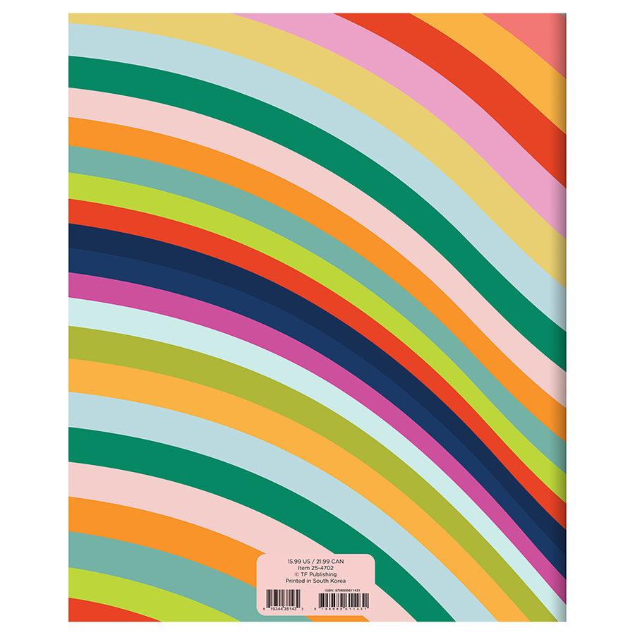 **FINAL SALE** 2025 Color Swoops Large Monthly Planner