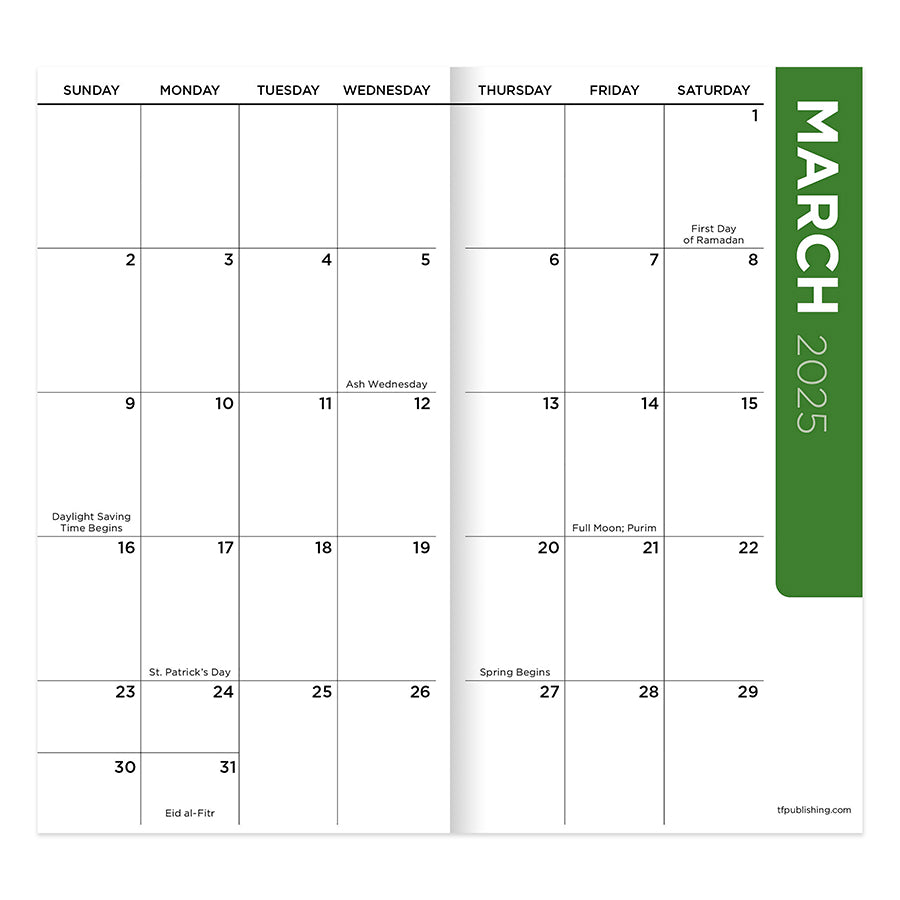 FINAL SALE 2025 2026 Dutch Flora Small Monthly Pocket Planner TF final sale 2025 2026 dutch flora small monthly pocket planner tf