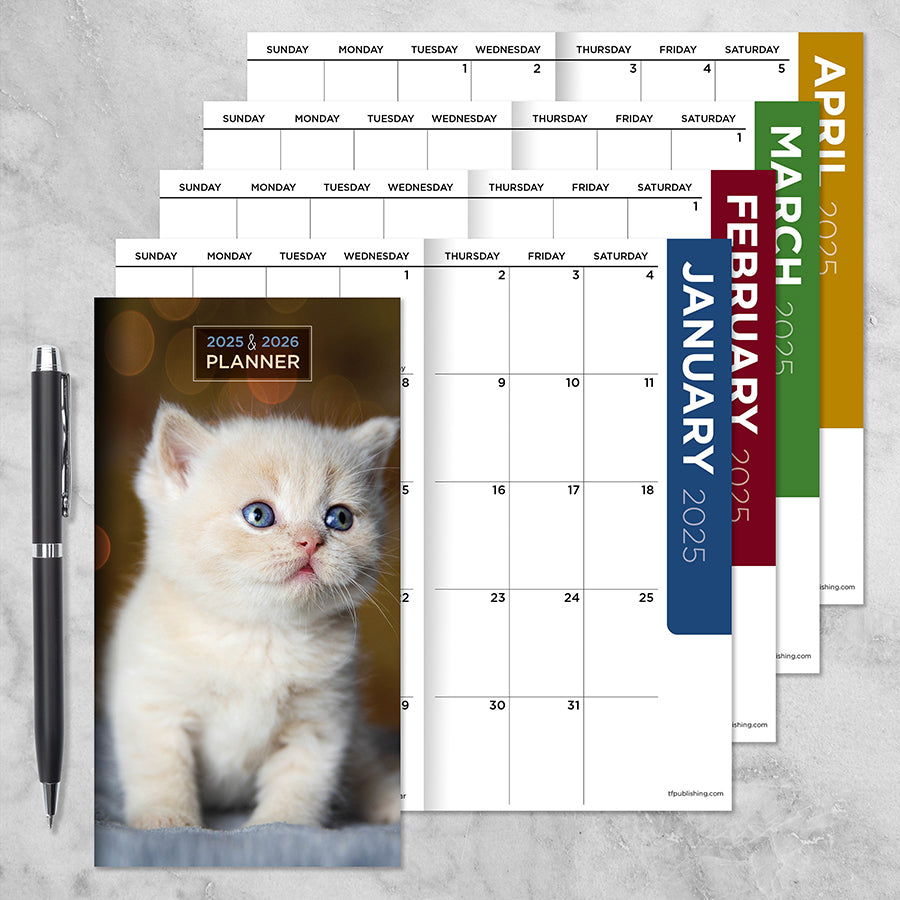 20252026 Kitten Small Monthly Pocket Planner TF Publishing 20252026 Kitten Small Monthly Pocket Planner TF Publishing