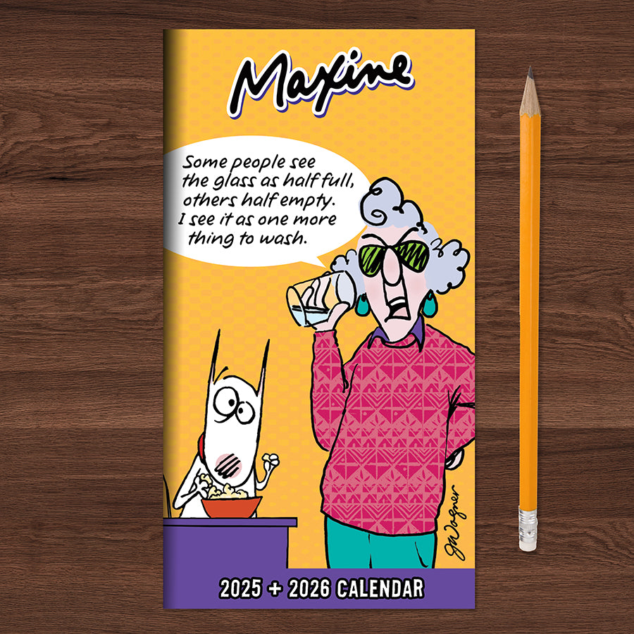 **FINAL SALE** 2025-2026 Maxine Small Monthly Pocket Planner