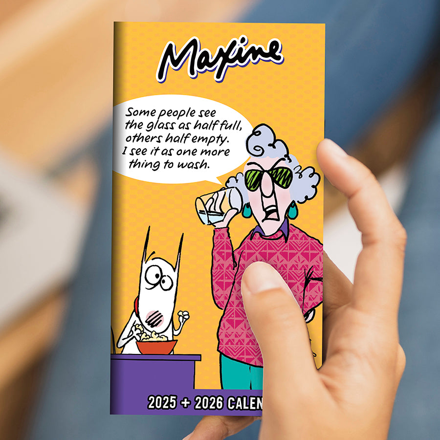 **FINAL SALE** 2025-2026 Maxine Small Monthly Pocket Planner