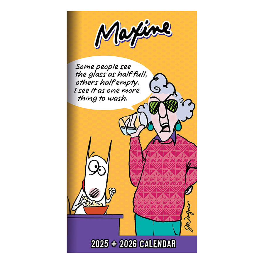 **FINAL SALE** 2025-2026 Maxine Small Monthly Pocket Planner