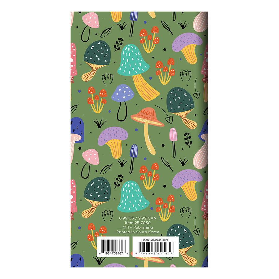 **FINAL SALE** 2025-2026 Mushroom Patch Small Monthly Pocket Planner