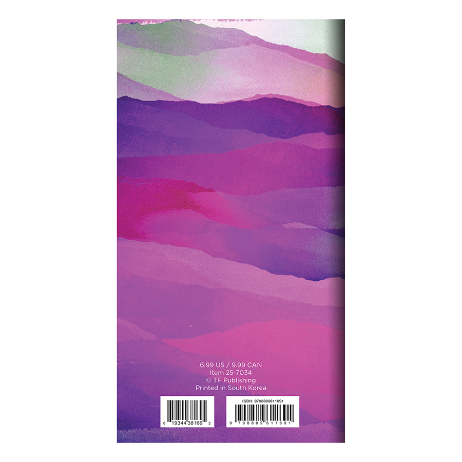 **FINAL SALE** 2025-2026 Purple Mountain Majesty Small Monthly Pocket Planner