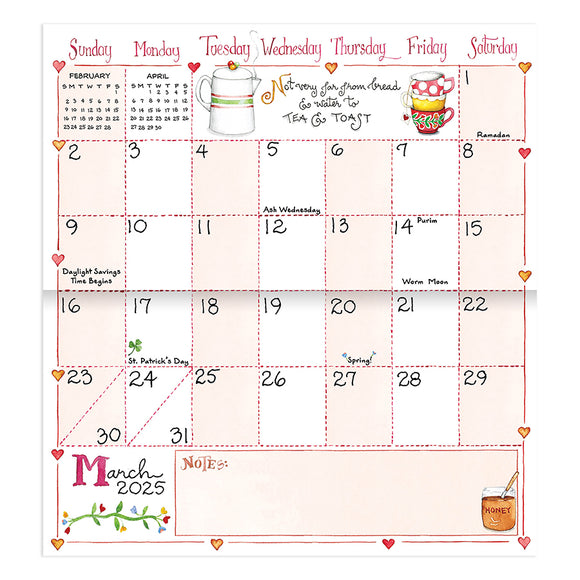 **FINAL SALE** 20252026 Susan Branch Small Monthly Pocket Planner TF