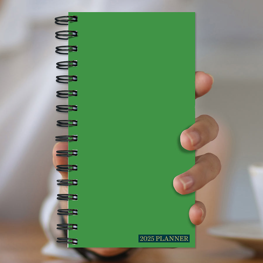 **FINAL SALE**  Green Grass Small Weekly Monthly Planner