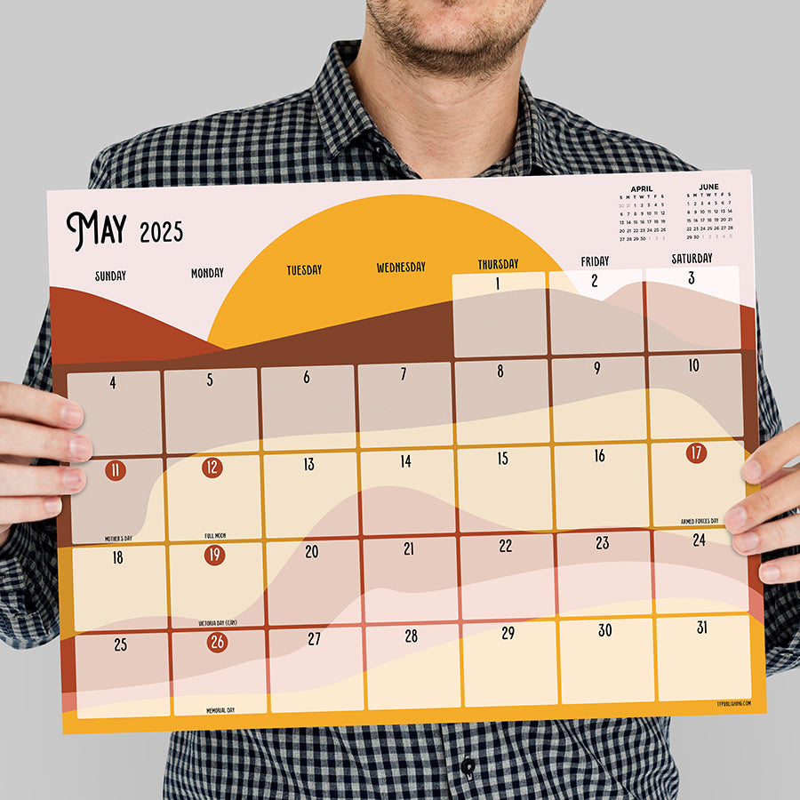 2025 Blotter Calendar