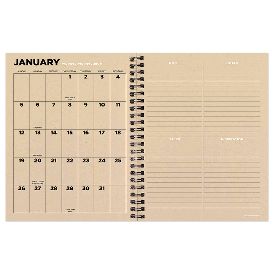 **FINAL SALE**  Element Layers Medium Weekly Monthly Planner