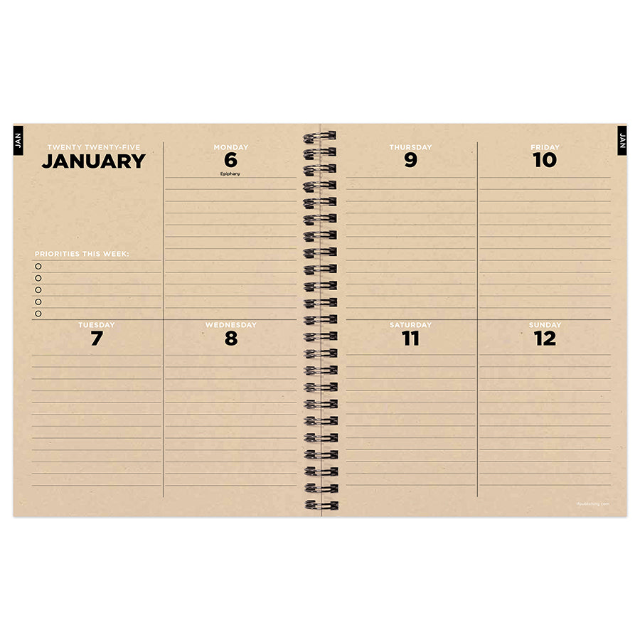 **FINAL SALE**  Element Layers Medium Weekly Monthly Planner