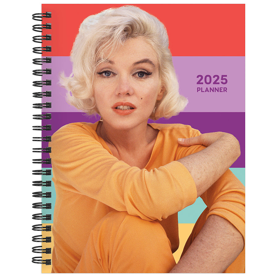 2025 Marilyn Monroe Medium Weekly Monthly Planner TF Publishing Calendars + Planners