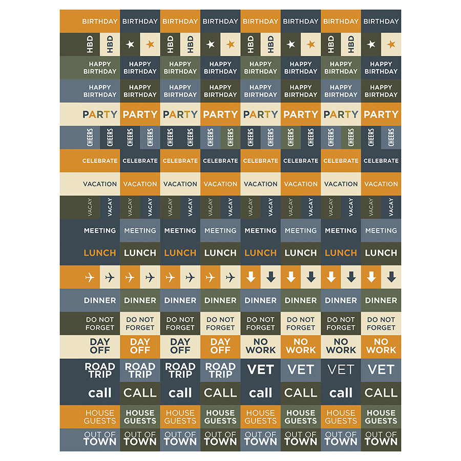 **FINAL SALE** 2025 Geometric Large Weekly Monthly Planner