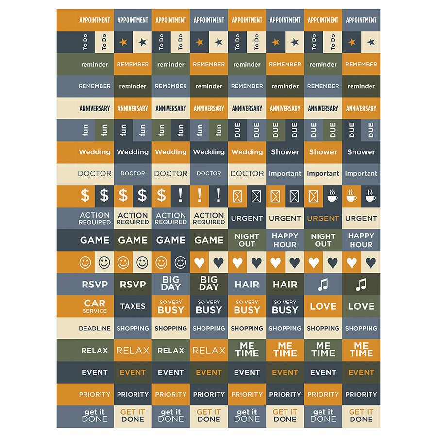 **FINAL SALE** 2025 Geometric Large Weekly Monthly Planner