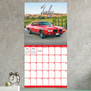 2026 Classic Cars Wall Calendar-4