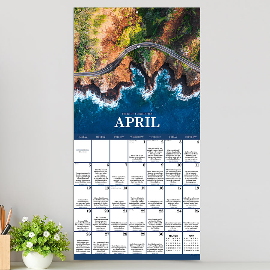 2026 Daily Verse Wall Calendar