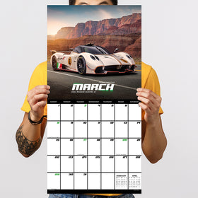 2026 Dream Cars Wall Calendar - 0