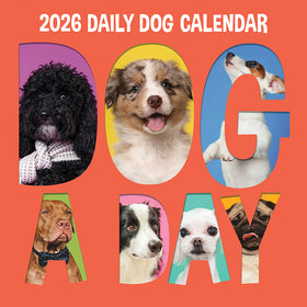 2026 Dog-A-Day Wall Calendar